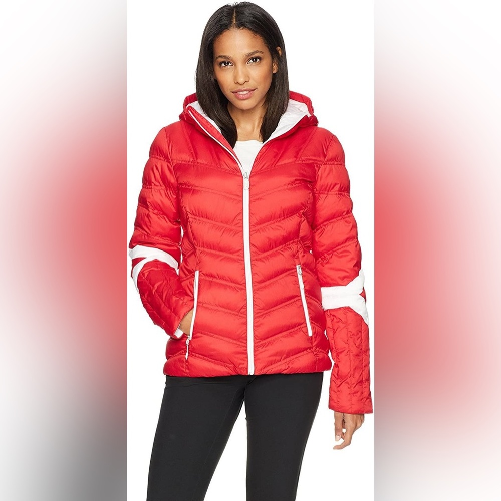 Spyder Women's Vintage Hoody Synthetic Down Jacket Sz M